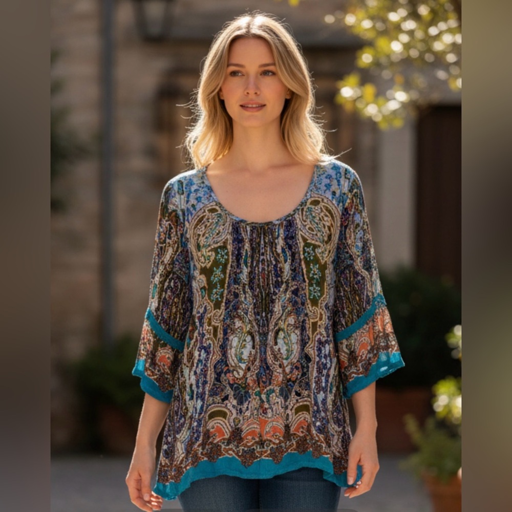 BILA Multicolor Women's Tunic Top
